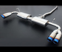 Sense Brand Exhaust System with Quad Tips for TRD Street Monster (Stainless) for Toyota RAV4