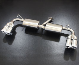 Sense Brand Exhaust System with Quad Tips (Stainless) for Toyota RAV4 XA50