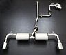 Sense Brand Exhaust System with Dual Tips and Valved Side Exhaust (Stainless)