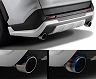 TOMS Racing Dual Exhaust Tips (Stainless)