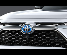Modellista Front Grill Garnish (ABS with Plating) for Toyota RAV4 XA50