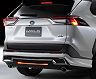 WALD Sports Line Rear Half Spoiler Kit with LED (ABS)