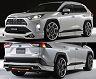 WALD Sports Line Half Spoiler Kit with LEDs (ABS)