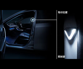 Modellista Smart LED Foor Lights (White) for Toyota RAV4 XA50