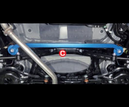 Cusco Lower Member Power Brace - Rear (Steel) for Toyota RAV4 XA50