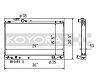 KOYORAD Racing Radiator with 53mm R Core (Aluminum)