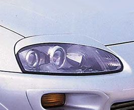 C-West Headlight Eyelids (FRP) for Toyota Supra A80