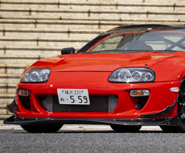 Max Orido Aero Front Bumper (FRP) for Toyota Supra A80