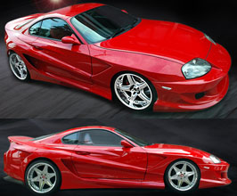 Abflug Zefi:r Aero Wide Body Kit (FRP) for Toyota Supra JZA80