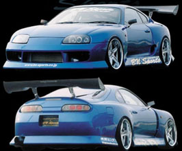 BN Sports Defend Aero Wide Body Kit (FRP) for Toyota Supra A80