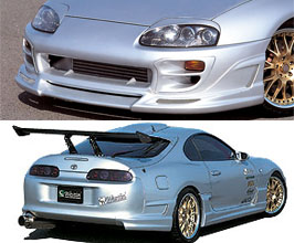 C-West Aero Half Spoiler Kit (PFRP) for Toyota Supra