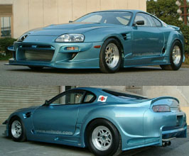 VeilSide GT Evolution Wide Body Kit (FRP) for Toyota Supra A80