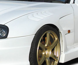 Border Racing Aero Vented Front Fenders (FRP) for Toyota Supra JZA80