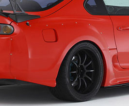 Varis Ridox Rear 50mm Wide Fenders (FRP) for Toyota Supra