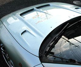 Border Racing Front Hood Bonnet with Air Vents (FRP) for Toyota Supra JZA80