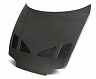 Seibon TR Style Front Hood Bonnet with Vents (Carbon Fiber) for Toyota Supra
