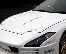 TOP SECRET G-FORCE Aero Front Hood Bonnet with Vents for Toyota Supra A80