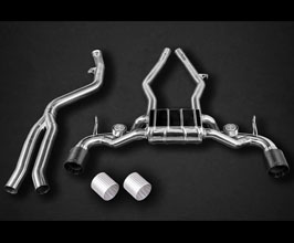 Capristo Valved Catback Exhaust System with Remote (Stainless) for Toyota Supra A90