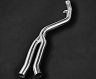 Capristo Secondary OPF Spare Pipes with Remote (Stainless) for Toyota GR Supra A90 with OPF