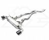 Fi Exhaust Valvetronic Exhaust System with Mid Pipes (Stainless) for Toyota Supra 3.0 A90