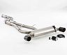 FujitSubo VVV Exhaust System with Stainless Y-Pipe and Carbon Tips (Titanium)