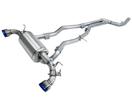 HKS Super Turbo Muffler Exhaust System (Stainless) for Toyota Supra A90