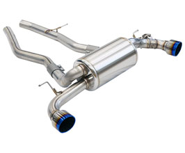 HKS Super Turbo Muffler Rear Section Exhaust System (Stainless) for Toyota Supra A90