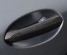 KSPEC Japan SilkBlaze Sports Exterior Door Handle Covers (Dry Carbon Fiber)