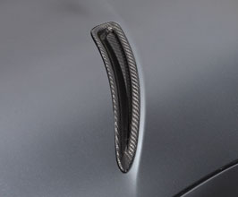 KSPEC Japan SilkBlaze Sports Front Hood Ducts (Dry Carbon Fiber) for Toyota Supra A90