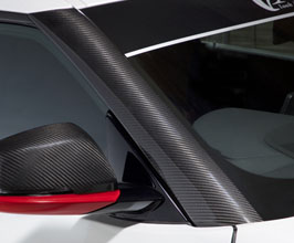 Varis A-Pillar Covers (Dry Carbon Fiber0 for Toyota Supra A90