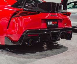 Seibon Rear Diffuser (Carbon Fiber) for Toyota Supra A90