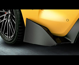 TRD Aero Rear Side Spoilers (Carbon Fiber) for Toyota Supra A90