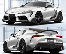 TRD Aero Spoiler Lip Kit (Carbon Fiber) for Toyota Supra A90