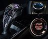 KSPEC Japan SilkBlaze Sports Crystal Shift Knob with Remote and Push Start