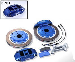 Endless Brake Caliper Kit - Front 6POT 370mm and Rear 345mm Inch Up for Toyota Supra A90