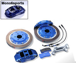 Endless Brake Caliper Kit - Front MONO6Sports 370mm and Rear 355mm Inch Up for Toyota Supra A90