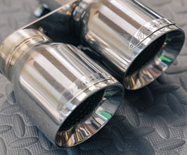 Double Eight Exhaust Tips - Quad (Stainless) for Toyota Harrier / Venza