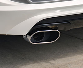 Double Eight Exhaust Tips - Dual Twin (Stainless) for Toyota Harrier / Venza
