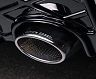 Mz Speed LUV Line Half Exhaust Tips for Version 2 (Stainless)