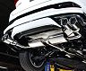 Sense Brand Exhaust System with Quad Tips with Modellista Rear (Stainless)