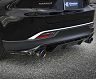 KUHL KRUISE KR-80HRR Rear Half Spoiler and Rear Diffuser for Dual Outlet (FRP)
