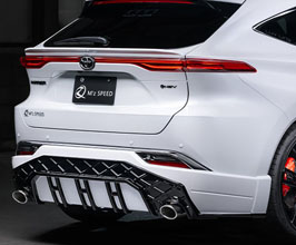Mz Speed LUV Line Rear Half Spoiler - Version 2 (ABS) for Toyota Venza XU80