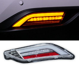 Valenti Jewel LED Lower Marker Tail Lamps REVO (Clear) for Toyota Harrier / Venza