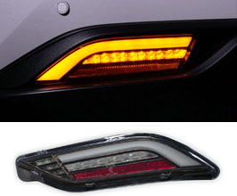 Valenti Jewel LED Lower Marker Tail Lamps REVO (Smoke) for Toyota Harrier / Venza