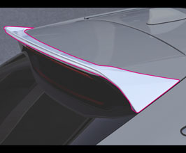 KUHL Rear Roof Spoiler - Type 2 (FRP) for Toyota Harrier / Venza