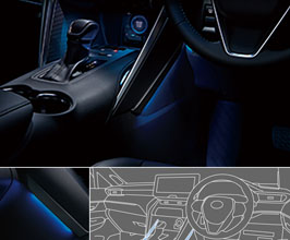 Modellista Interior Center Console LED Lighting Kit (Blue) for Toyota Harrier / Venza UX80