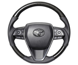 REAL Premium Series Custom Steering Wheel (Leather with Carbon Fiber) for Toyota Venza XU80