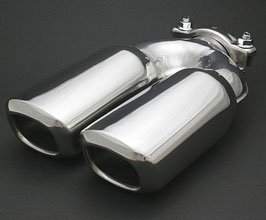 ChargeSpeed Exhaust Tip - Double Type W4 (Stainless) for Universal All