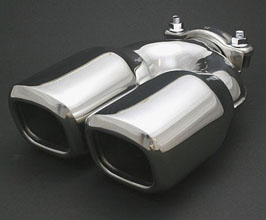 ChargeSpeed Exhaust Tip - Double Type W6 (Stainless) for Universal All
