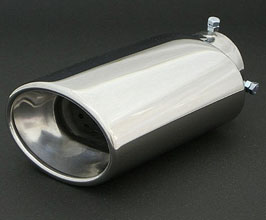 ChargeSpeed Exhaust Tip - Oval Type O2 (Stainless) for Universal All